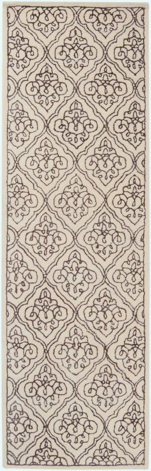 Surya Modern Classics Can-1901 9' X 13' Hand-tufted Wool Rug – Stylish, Durable, And Perfect For Modern Decor Light Beige Viscose,Wool Can1913-268