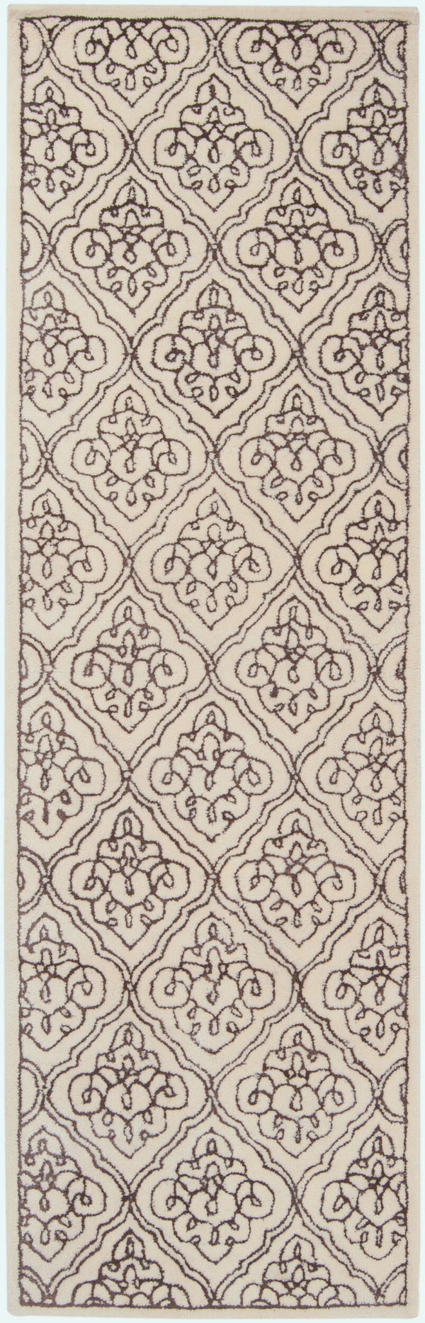 Surya Modern Classics Can-1901 9' X 13' Hand-tufted Wool Rug – Stylish, Durable, And Perfect For Modern Decor Light Beige Viscose,Wool Can1913-268