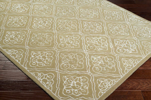 Surya Modern Classics Can-1901 9' X 13' Hand-tufted Wool Rug – Stylish, Durable, And Perfect For Modern Decor Light Olive Viscose,Wool Can1914-3353