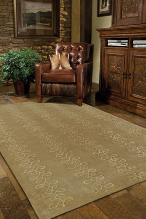 Surya Modern Classics Can-1901 9' X 13' Hand-tufted Wool Rug – Stylish, Durable, And Perfect For Modern Decor Medium Brown Wool,Viscose Can1916-268