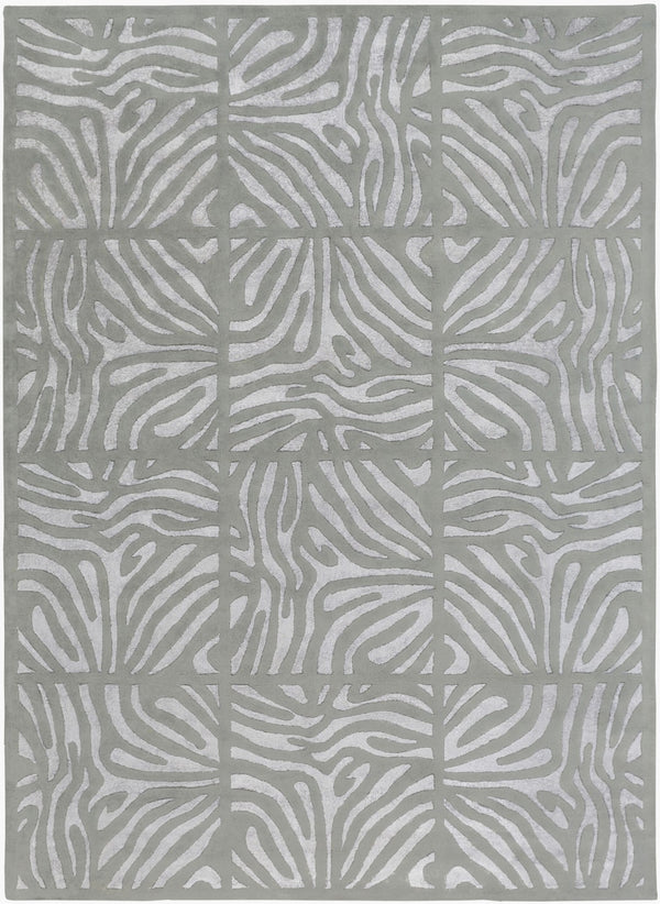 Surya Modern Classics Can-1901 9' X 13' Hand-tufted Wool Rug – Stylish, Durable, And Perfect For Modern Decor Slate Viscose,Wool Can1935-811
