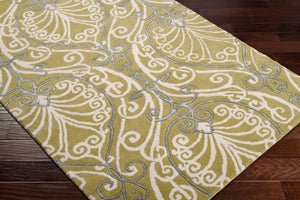 Surya Modern Classics Can-1901 9' X 13' Hand-tufted Wool Rug – Stylish, Durable, And Perfect For Modern Decor Olive Wool,Viscose Can1958-268