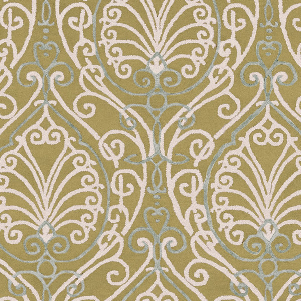 Surya Modern Classics Can-1901 9' X 13' Hand-tufted Wool Rug – Stylish, Durable, And Perfect For Modern Decor Olive Wool,Viscose Can1958-268