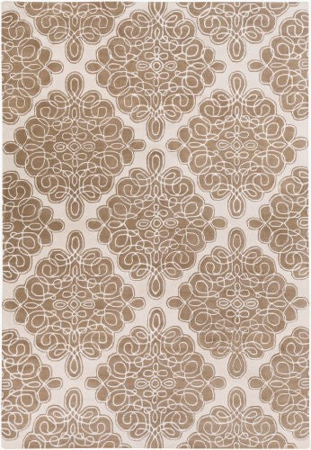 Surya Modern Classics Can-1901 9' X 13' Hand-tufted Wool Rug – Stylish, Durable, And Perfect For Modern Decor Medium Brown Wool,Viscose Can1964-3353