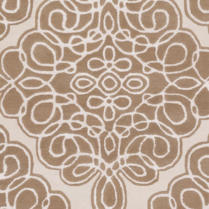 Surya Modern Classics Can-1901 9' X 13' Hand-tufted Wool Rug – Stylish, Durable, And Perfect For Modern Decor Medium Brown Wool,Viscose Can1964-3353