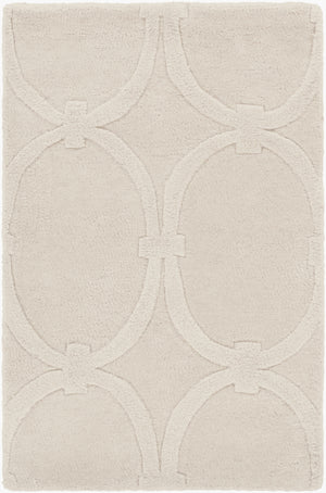 Surya Modern Classics Can-1901 9' X 13' Hand-tufted Wool Rug – Stylish, Durable, And Perfect For Modern Decor Light Beige Wool,Viscose Can1988-58