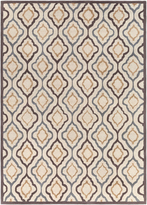 Surya Modern Classics Can-1901 9' X 13' Hand-tufted Wool Rug – Stylish, Durable, And Perfect For Modern Decor Light Beige Wool,Viscose Can2024-913