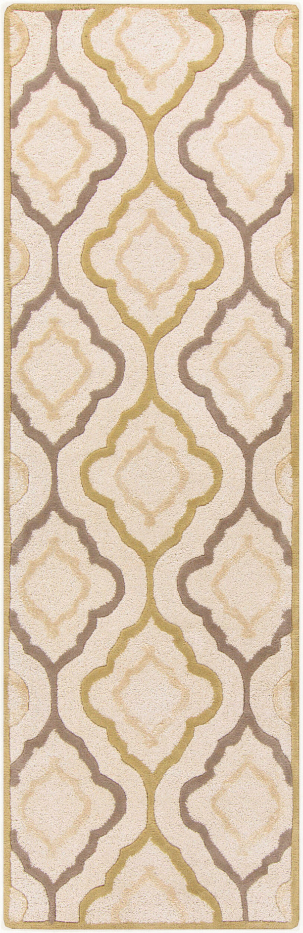 Surya Modern Classics Can-1901 9' X 13' Hand-tufted Wool Rug – Stylish, Durable, And Perfect For Modern Decor Light Beige Wool,Viscose Can2026-268