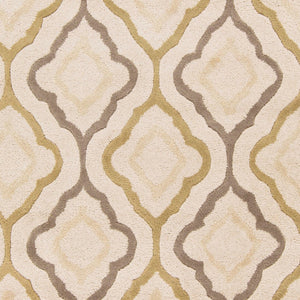 Surya Modern Classics Can-1901 9' X 13' Hand-tufted Wool Rug – Stylish, Durable, And Perfect For Modern Decor Light Beige Wool,Viscose Can2026-268