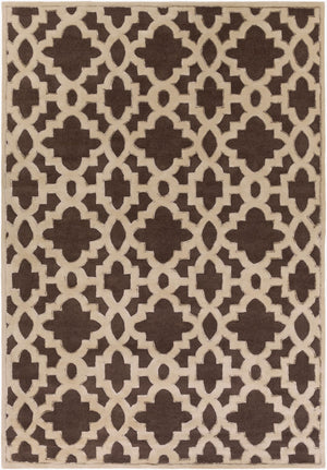 Surya Modern Classics Can-1901 9' X 13' Hand-tufted Wool Rug – Stylish, Durable, And Perfect For Modern Decor Dark Brown Nz Wool,Viscose Can2035-913