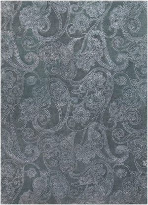 Surya Modern Classics Ii Can-2078 2'6" X 8' Hand-tufted Wool & Viscose Rug For Stylish Home Décor Gray Wool,Viscose Can2078-913