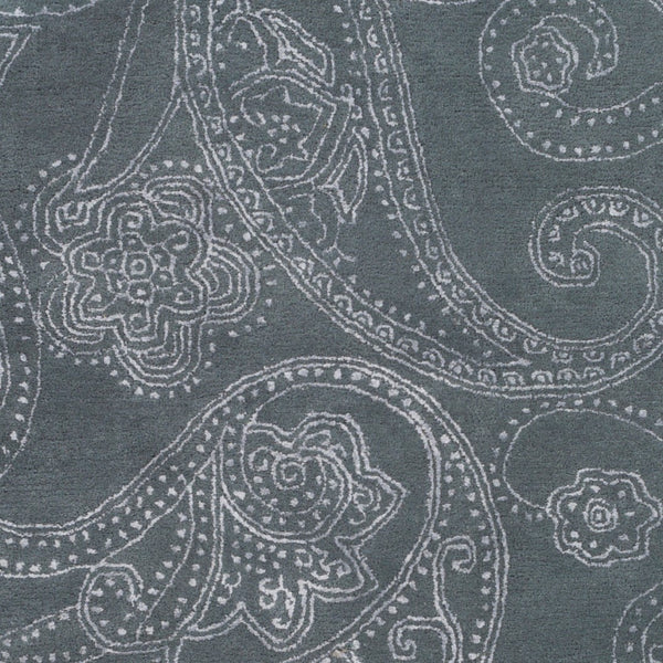 Surya Modern Classics Ii Can-2078 2'6" X 8' Hand-tufted Wool & Viscose Rug For Stylish Home Décor Gray Wool,Viscose Can2078-913