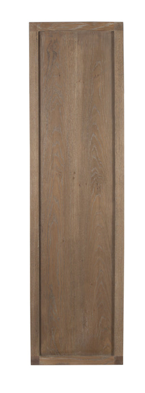 Porter Designs Lowell Solid White Oak Console Table With Extra Storage - Timeless Elegance & Versatility Brown Wood 05-108-10-1920