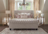 Parker House Parker Living Sleep Jackie - Crepe Queen Bed Crepe 60% Polyester, 40% Linen (SW) BJAC#8000-3-CRP