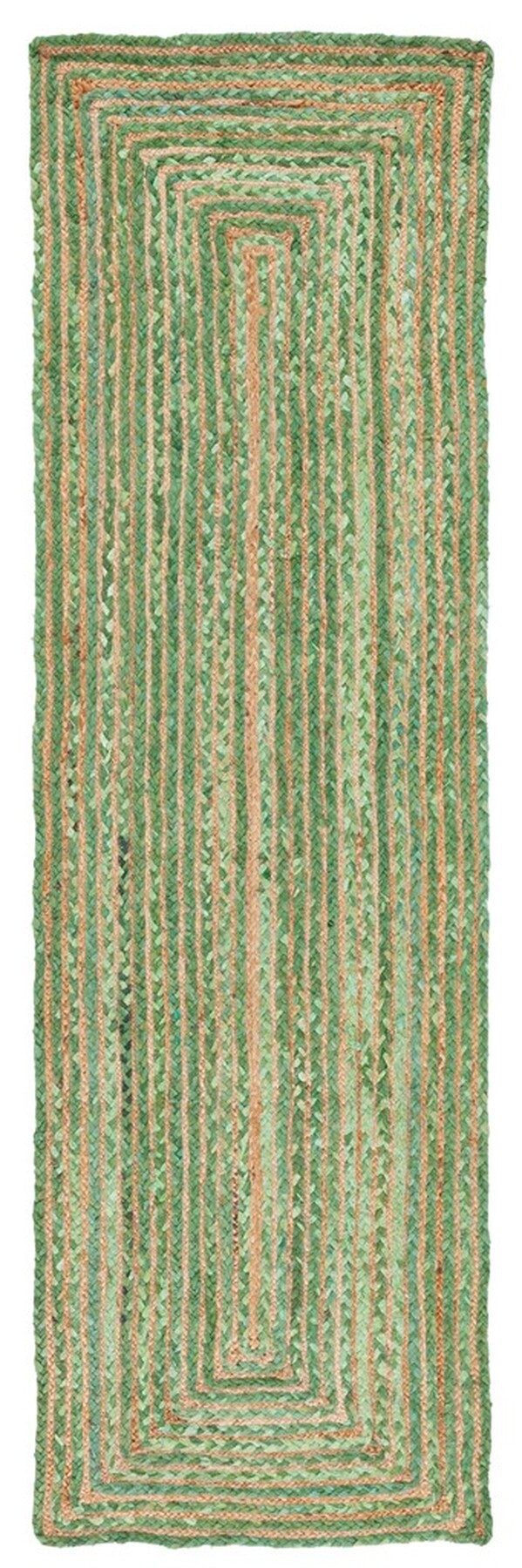 Safavieh Cape Cod 202 Hand Woven  Rug Green / Natural 2'-3" x 4' RECTANGLE