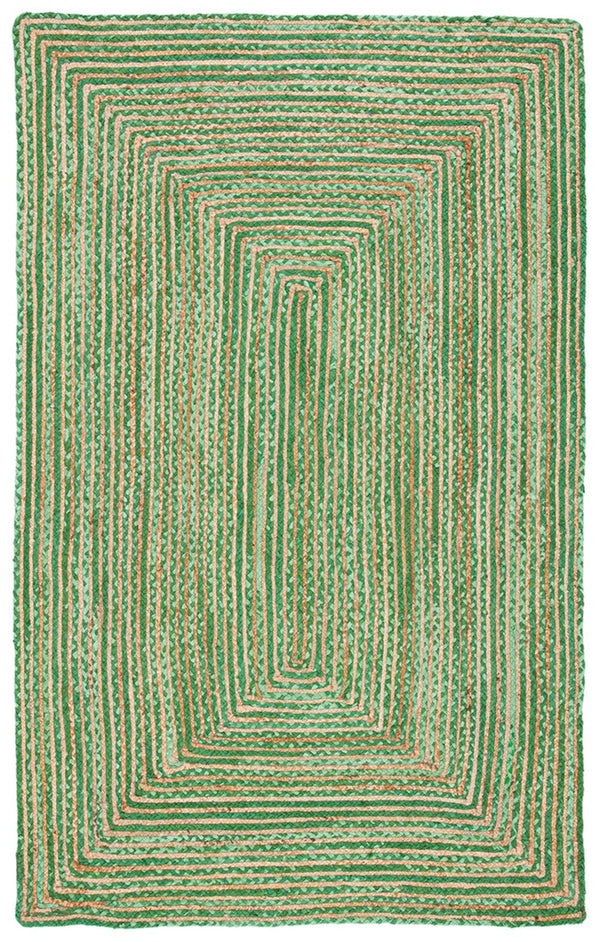 Safavieh Cape Cod 202 Hand Woven  Rug Green / Natural 2'-3" x 4' RECTANGLE