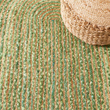 Safavieh Cape Cod 202 Hand Woven  Rug Green / Natural CAP202Y-10