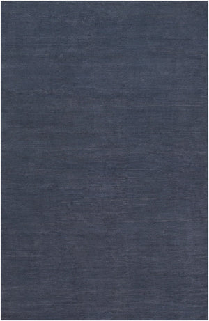 Surya Capri Handmade 2' X 3' Rug | Luxurious Viscose & New Zealand Wool | Soft, Durable & Stylish Comfort Dark Blue Viscose,Nz Wool Cap2300-46
