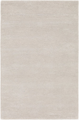 Surya Capri Handmade 2' X 3' Rug | Luxurious Viscose & New Zealand Wool | Soft, Durable & Stylish Comfort Light Gray Viscose,Nz Wool Cap2302-23