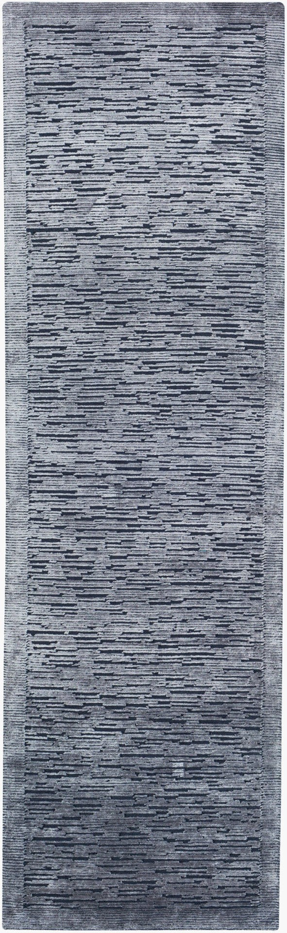 Surya Capri Handmade 2' X 3' Rug | Luxurious Viscose & New Zealand Wool | Soft, Durable & Stylish Comfort Black Nz Wool,Viscose Cap2307-268