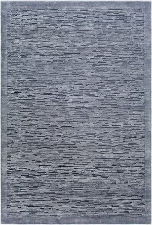 Surya Capri Handmade 2' X 3' Rug | Luxurious Viscose & New Zealand Wool | Soft, Durable & Stylish Comfort Black Nz Wool,Viscose Cap2307-576