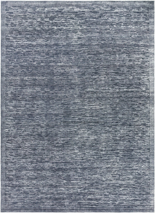 Surya Capri Handmade 2' X 3' Rug | Luxurious Viscose & New Zealand Wool | Soft, Durable & Stylish Comfort Black Nz Wool,Viscose Cap2307-811