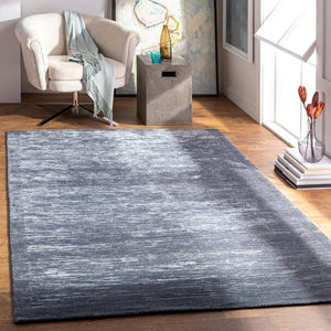 Surya Capri Handmade 2' X 3' Rug | Luxurious Viscose & New Zealand Wool | Soft, Durable & Stylish Comfort Black Nz Wool,Viscose Cap2307-576