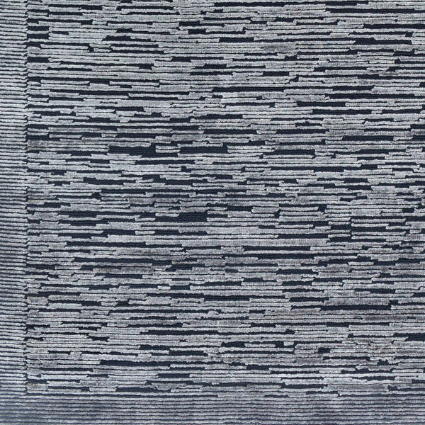 Surya Capri Handmade 2' X 3' Rug | Luxurious Viscose & New Zealand Wool | Soft, Durable & Stylish Comfort Black Nz Wool,Viscose Cap2307-576