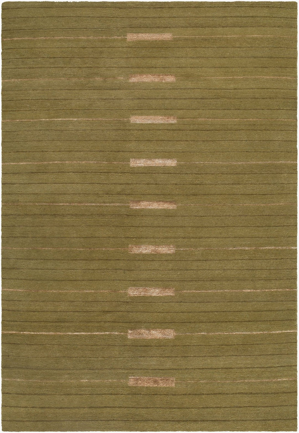 Surya Pilgrimage Hand Knotted Wool Tencel Blend Rug for Modern Entryways and Bedroom Accents 6' x 9' Rectangle CAPG2301-69