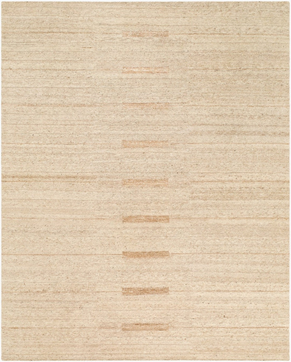 Surya Pilgrimage Hand Knotted Wool Tencel Accent Rug for Entryways and Minimalist Spaces 8' x 10' Rectangle CAPG2302-810