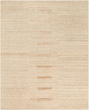 Surya Pilgrimage Hand Knotted Wool Tencel Accent Rug for Entryways and Minimalist Spaces 8' x 10' Rectangle CAPG2302-810