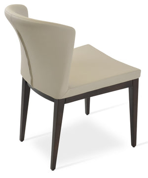 Soho Concept Capri Wood Chair - Stylish Dining Chair With Camira Era Fabric, 10-year Guarantee, Multiple Colors   Soho-concept-dining-chair-01719