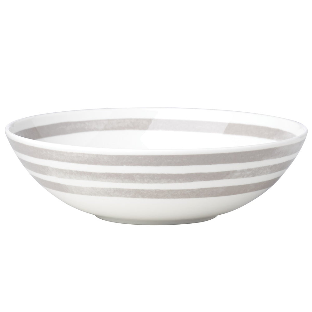 Lenox Kate Spade Charlotte Street Grey Pasta Bowl Taupe ,Grey, WHITE PORCELAIN 867931