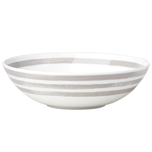 Lenox Kate Spade Charlotte Street Grey Pasta Bowl Taupe ,Grey, WHITE PORCELAIN 867931