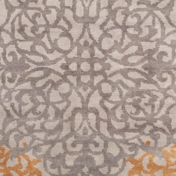 Surya Caspian 8' X 8' Handmade Wool Rug - Luxurious, Elegant, And Soft For A Cozy Home Experience Dusty Sage Nz Wool Cas9914-5686