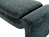 Cascadia CASD-001 18"H x 60"W x 18"D Bench CASD001-186018  Upholstery: Teal Surya