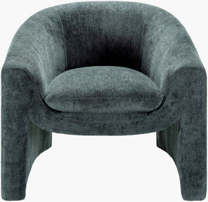 Surya Cascadia Accent Chair - Stylish 28"H X 31"W X 31"D Pine Upholstered Comfort For Your Living Space Upholstery, Teal Polyester,Pine,Polyurethane Foam,Dacron Casd002-283131