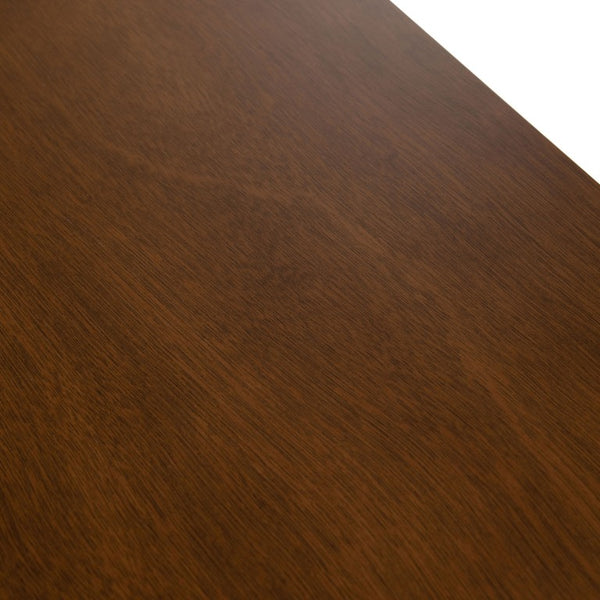 VIG Furniture Castillo Modern Walnut Dining Table — Compact Rectangular 59" X 35" Seats 4-6, Sturdy Walnut Finish VGMA-MIT-5303