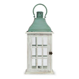 Christopher Knight Home® - Noble House - Hooven Coastal Handcrafted Small Mango Wood Decorative Lantern