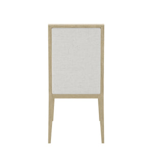 A.R.T. Furniture Eave II Dining Side Chair - Elegant Upholstered Comfort with Natural Wood Frame for Versatile Spaces 436206-1825