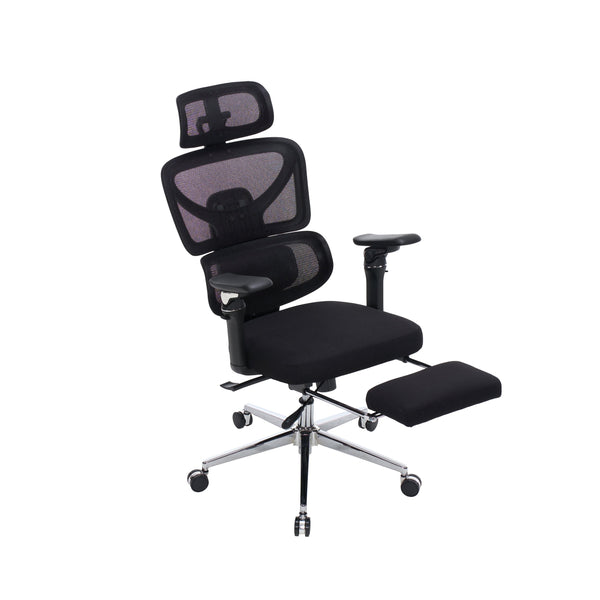 English Elm Ergonomic Mesh Home Office Chair with Massage Lumbar 6d Arms and 4d Headrest W2069P454356