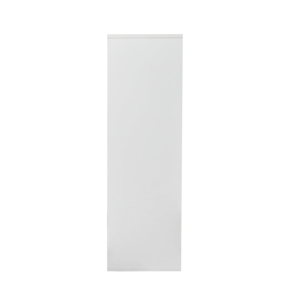 English Elm Bathroom Mirror Cabinet with Dual Tissue Slots, Adjustable Shelves, Durable Melamine Wood Finish W331P279735