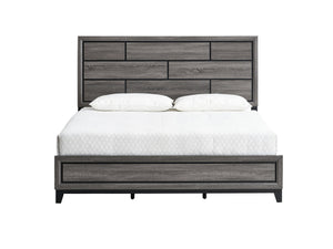 English Elm Glasgow King Bed In Striking Gray Finish – Modern Design With Under-Bed Storage & Sturdy Support B078S00632