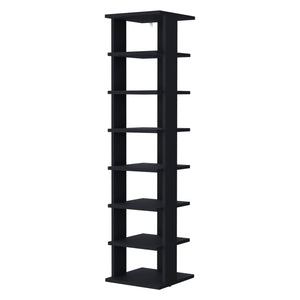English Elm Fm Furniture Ivonny Seven Tier Freestanding Shoe Organizer Slim Wenge Tower for Entryway B128P361094