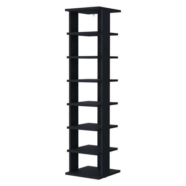 English Elm Fm Furniture Ivonny Seven Tier Freestanding Shoe Organizer Slim Wenge Tower for Entryway B128P361094
