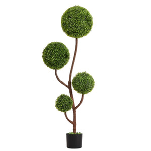 English Elm 5ft Artificial Willow Silk Faux Tree Cascading Branches for Living Room or Office W2945P279015