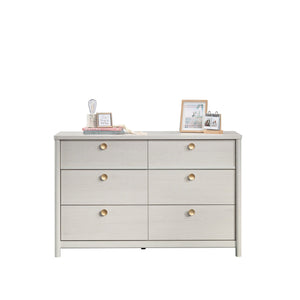 English Elm Dresser, Contemporary White Finish With Smooth Drawers – Ideal Storage For Bedroom & Guest Rooms! B356P402595