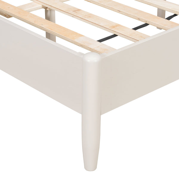 English Elm Solid Pine King Platform Bed with Upholstered Headboard and Industrial Metal Accents Grey,Light Grey N770PK361419E