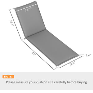 English Elm Beige Chaise Lounge Cushion Set of 2 Upf 50 Polyester Foldable Outdoor Patio Pad T3971P443360