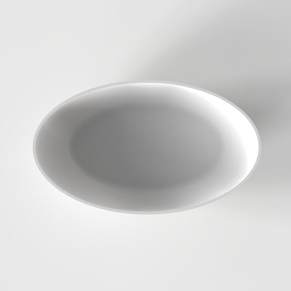 English Elm 67 Inch Freestanding Solid Surface Soaking Tub Matte White Seamless Bathing Sanctuary W1613P355467